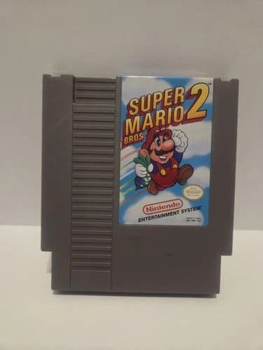 Nintendo Super Mario Bros. 2 NES NTSC-U/C Game Cartridge