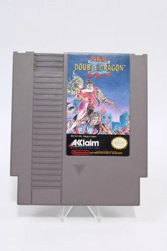 Double Dragon II The Revenge NES Nintendo Game Tested Works Acclaim