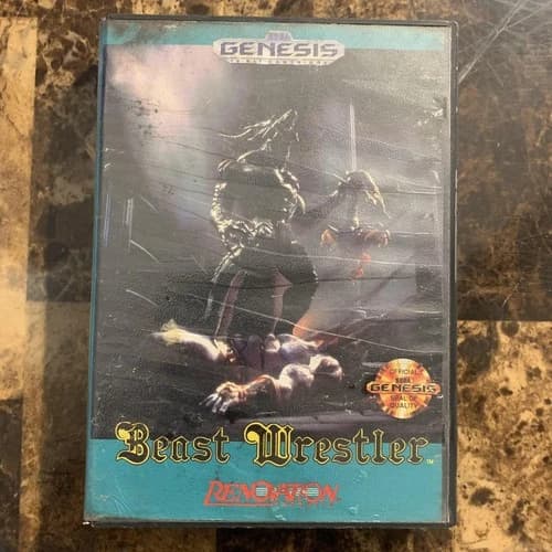 Beast Wrestler Sega Genesis 1991 Tested