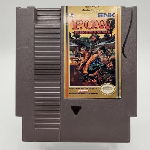 P.O.W. Prisoners of War (Nintendo Entertainment System NES 1989) *Cartridge Only