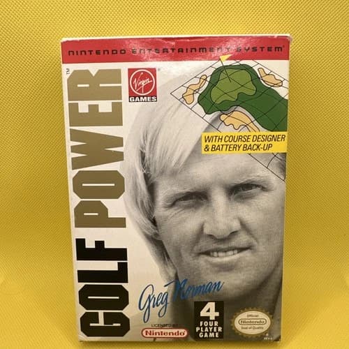 Greg Norman's Golf Power CIB (Nintendo Entertainment System, 1992)