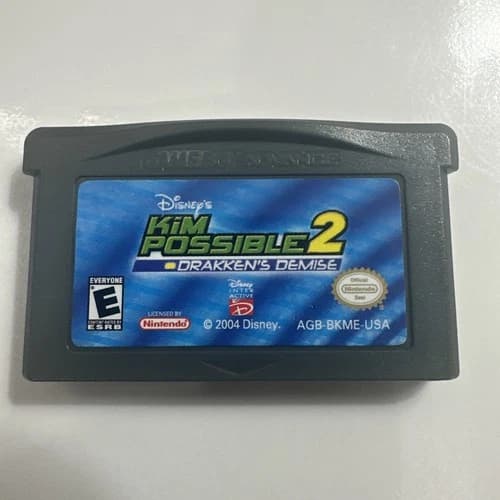 Disney's Kim Possible 2: Drakken's Demise (Game Boy Advance, GBA) Cart Only