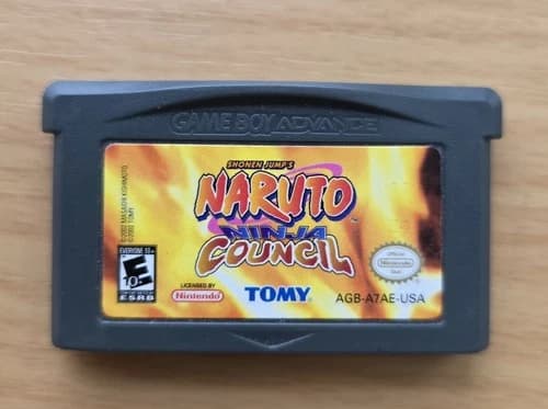 Naruto Ninja Council Nintendo Game Boy Advance GBA Cartridge Only TESTED