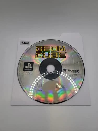 Geom Cube - PlayStation (PS1) - Disc Only NO USPS TRACKING
