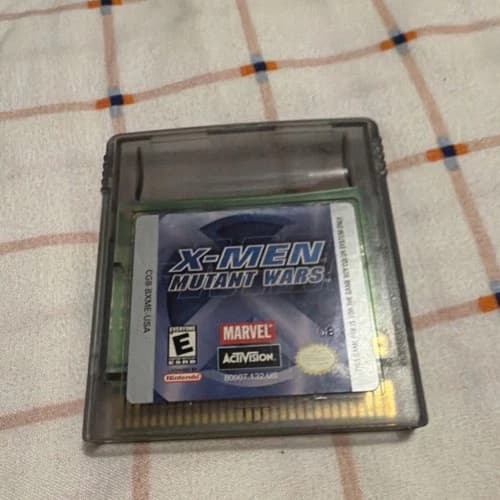 Activision X-Men Mutant Wars Nintendo Game Boy Color 1998 NTSC-U/C (Sold as is)