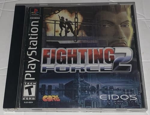 Fighting Force 2 ( Sony Playstation 1, PS1, 1999 )