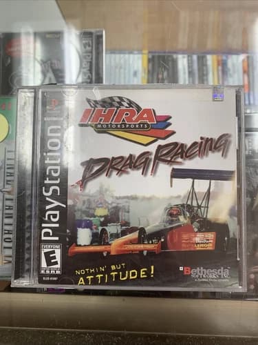 IHRA Motorsports Drag Racing (Sony PlayStation 1, 2001) - PS1 - Complete