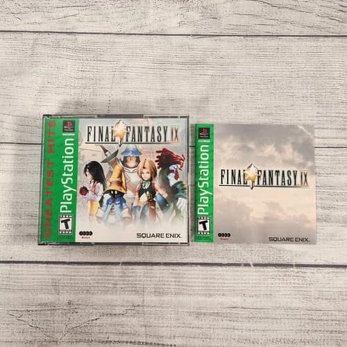 Final Fantasy IX Sony PlayStation 1 PS1 Greatest Hits 4-Disc Complete