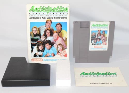 Anticipation NES Nintendo Complete CIB Authentic! Good Condition! NICE!