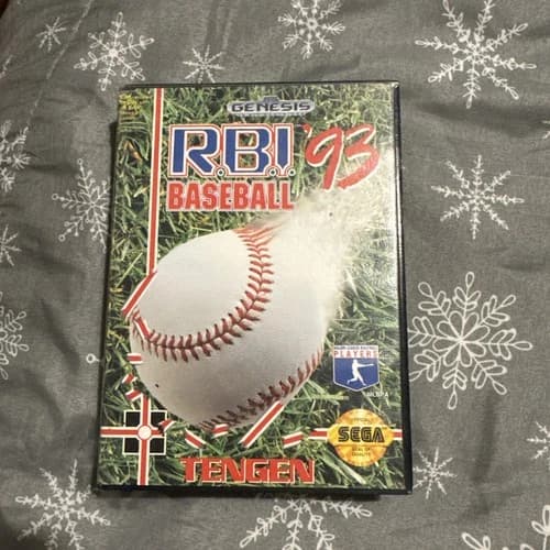 R.B.I. Baseball '93 (Sega Genesis, 1993)(COMPLETE)(TESTED)