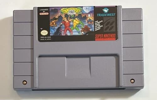 Battletoads and Double Dragon: Ultimate Team (SNES, 1993) Cart Only Authentic