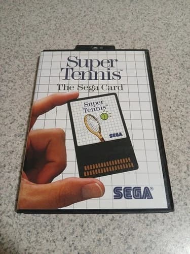 Super Tennis (Sega Master System, 1986) CIB - Great Shape!