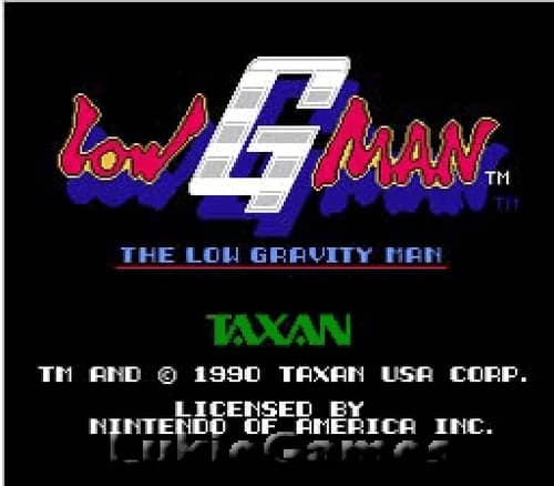 Low G Man - NES Nintendo Game