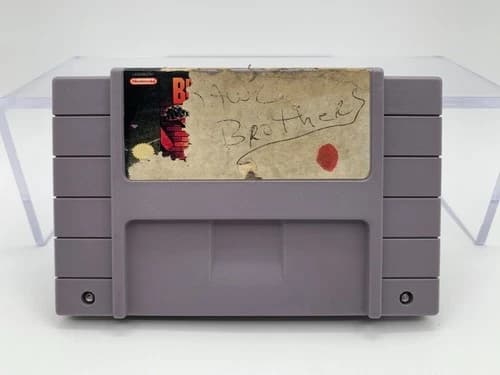 BRAWL BROTHERS Super NES SNES ~Authentic, Cleaned & Tested~ SNES0022
