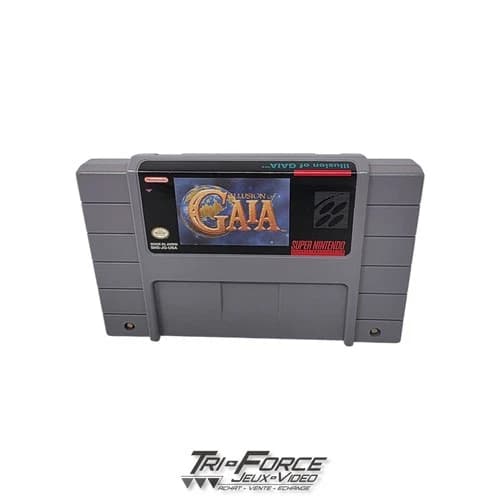 Illusion of Gaia Super Nintendo SNES Video Game Action RPG Authentic, Tested
