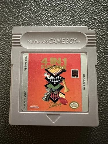 4-In-1 Game Boy Game Working