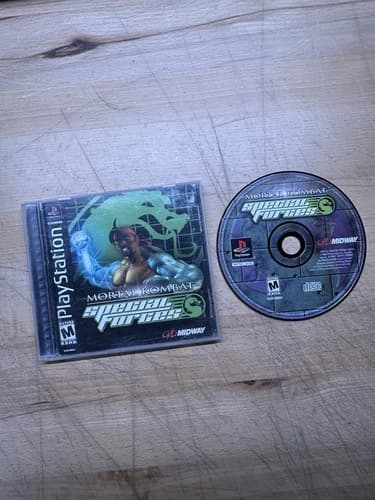 Mortal Kombat Special Forces (PlayStation 1 PS1) Complete With Manual
