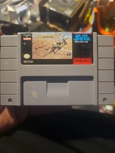 Air Strike Patrol A.S.P. (Super Nintendo SNES, 1994) SNES Tested