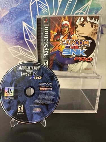 Capcom vs SNK Pro - PlayStation PS1 - Authentic, Working, CIB