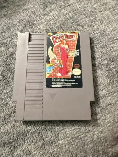 Who Framed Roger Rabbit Nintendo NES Cleaned/Tested