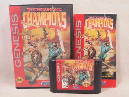 Eternal Champions (SEGA Genesis) Complete in Box CIB