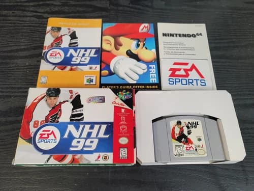 NHL 99 N64 Complete In Box CIB Great Shape Nintendo 64
