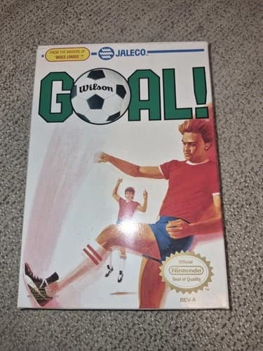 Goal (Nintendo Entertainment System, 1989) Complete Cib