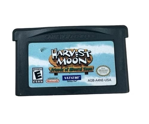Harvest Moon: More Friends of Mineral Town Game Boy Advance GBA Authentic Tested