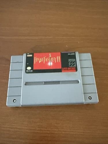 Final Fantasy II (Super Nintendo SNES, 1991) Authentic- Tested- Cartridge Only