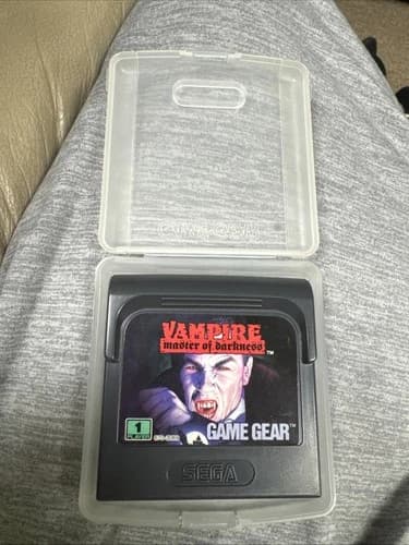 Vampire Master of Darkness - Sega Game Gear - Auth- Tested & Working