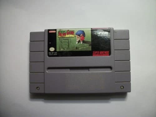 The IREM Skins Game (Super Nintendo SNES, 1992) Authentic. Working.