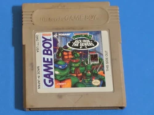 961: Teenage Mutant Ninja Turtles II: Back From The Sewers Nintendo Game Boy
