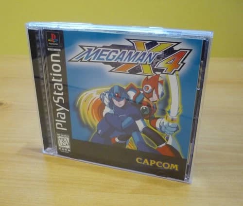 Mega Man X4 (Sony PlayStation 1, 1997) CIB