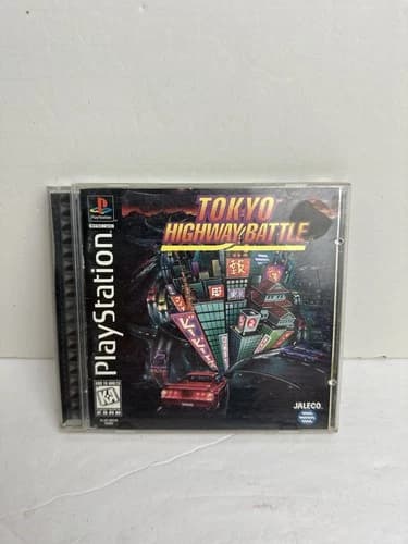Tokyo Highway Battle (Sony PlayStation, 1996) PS1 Game Complete CIB Tested