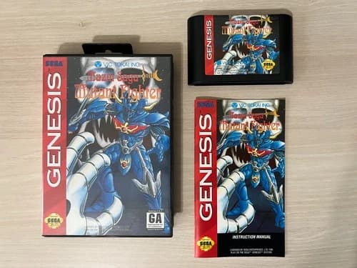 Mazin Saga Mutant Fighter (Sega Genesis) Complete CIB, Authentic*Excellent Cond*