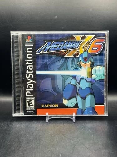 Mega Man X6 (Sony PlayStation 1, 2001) CIB Tested & Working