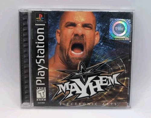 WCW Mayhem (Sony PlayStation, 1999) PS1