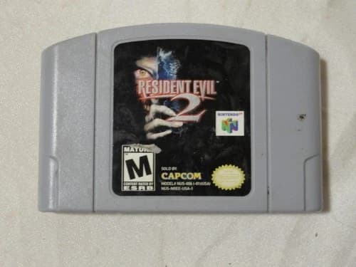 RESIDENT EVIL 2 NINTENDO 64 N64 CARTRIDGE ONLY AUTHENTIC