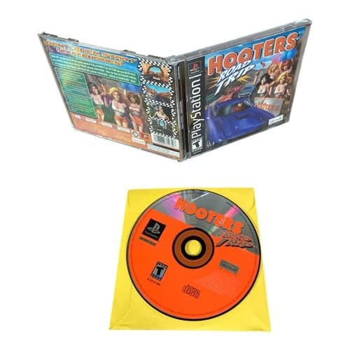 Sony PlayStation 1 PS1 CIB COMPLETE TESTED Hooters Road Trip