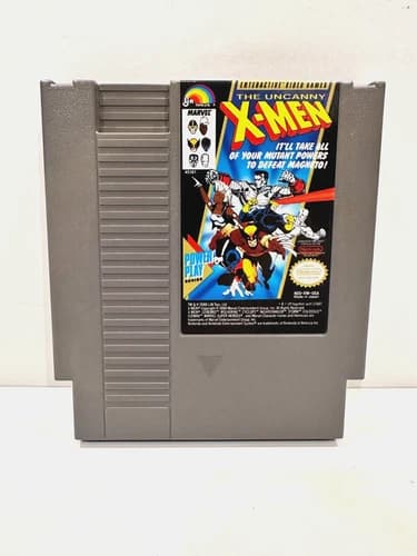 The Uncanny X-Men (Nintendo Entertainment System, 1989) NES Fully TESTED Working