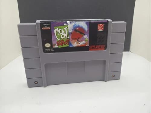 Cool Spot Super Nintendo SNES 1993 Authentic Tested