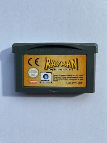 GAMEBOY ADVANCE RAYMAN HOODLUMS REVENGE GAME TESTED AND WORKING
