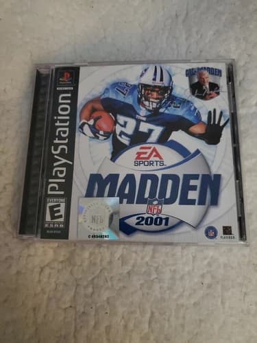 All-Madden NFL Football 2001 (Sony PlayStation 1, 2000) EA Sports Video Game CD