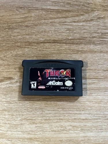 Turok: Evolution (Nintendo Game Boy Advance) Tested & Working Authentic