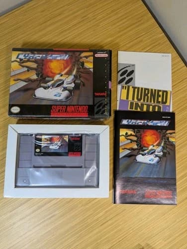 KSE Cyber Spin (Super Nintendo, 1992) CIB Authentic