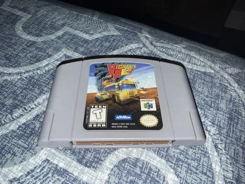 Vigilante 8 (Nintendo 64 N64, 1997) Authentic, Tested & Working