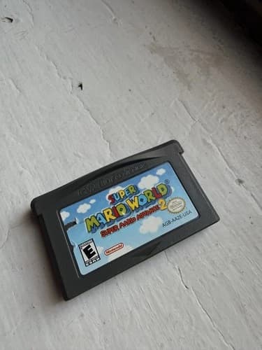 Super Mario World Super Mario Advance 2 Gameboy Advance GBA Tested Working