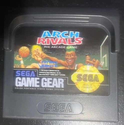 Arch Rivals: The Arcade Game - Sega Game Gear - Flying Edge - Good Condition
