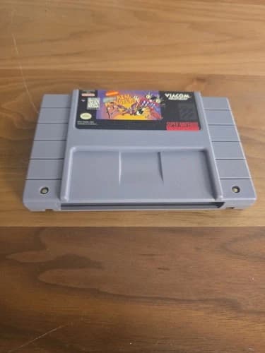 SNES Aaahh!!! Real Monsters Super Nintendo Game Cart Only Authentic OEM Tested