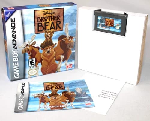 Disney's Brother Bear GBA Game Boy Advance Complete CIB! Good Condition w/ Reg!